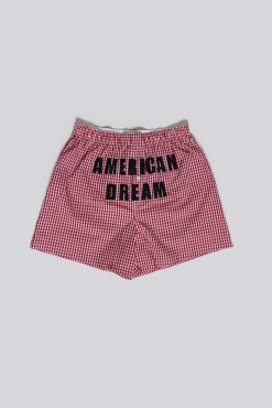 Men Jaded London Jorts & Shorts*Red Gingham Printed Boxer