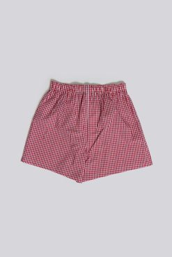 Men Jaded London Jorts & Shorts*Red Gingham Printed Boxer