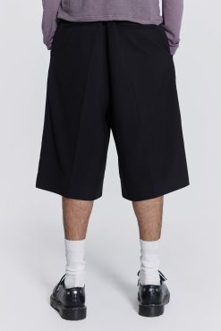 Men Jaded London Jorts & Shorts*Black Goliath Tailored Shorts